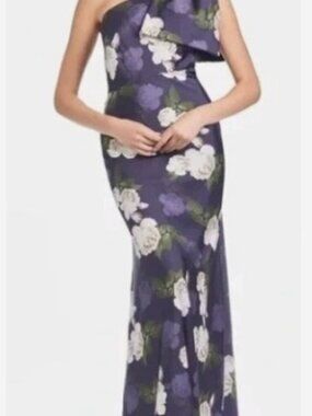Sachin & Babi Aubrey Gown in Twilight Blooms - NWT - Size 4